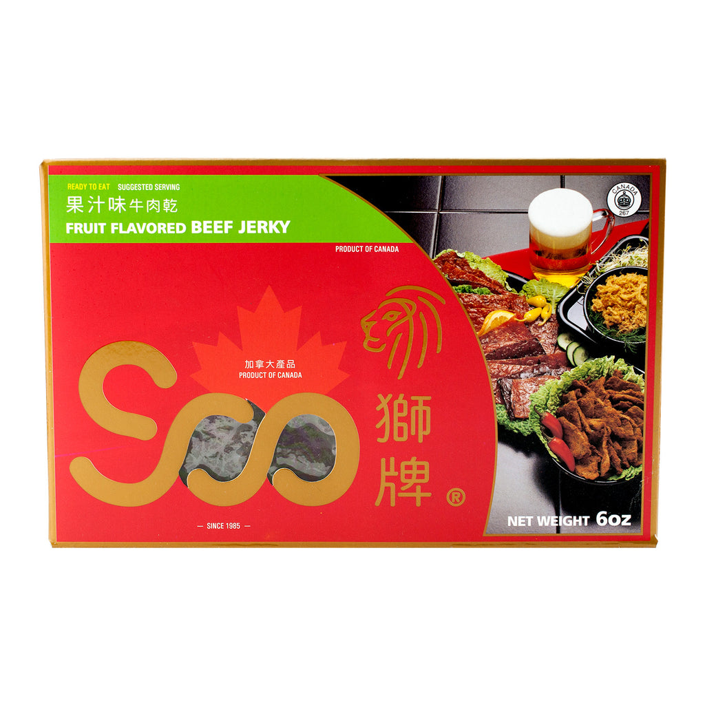 SOO FRUIT BEEF JERKY 果汁牛肉乾 (禮盒)