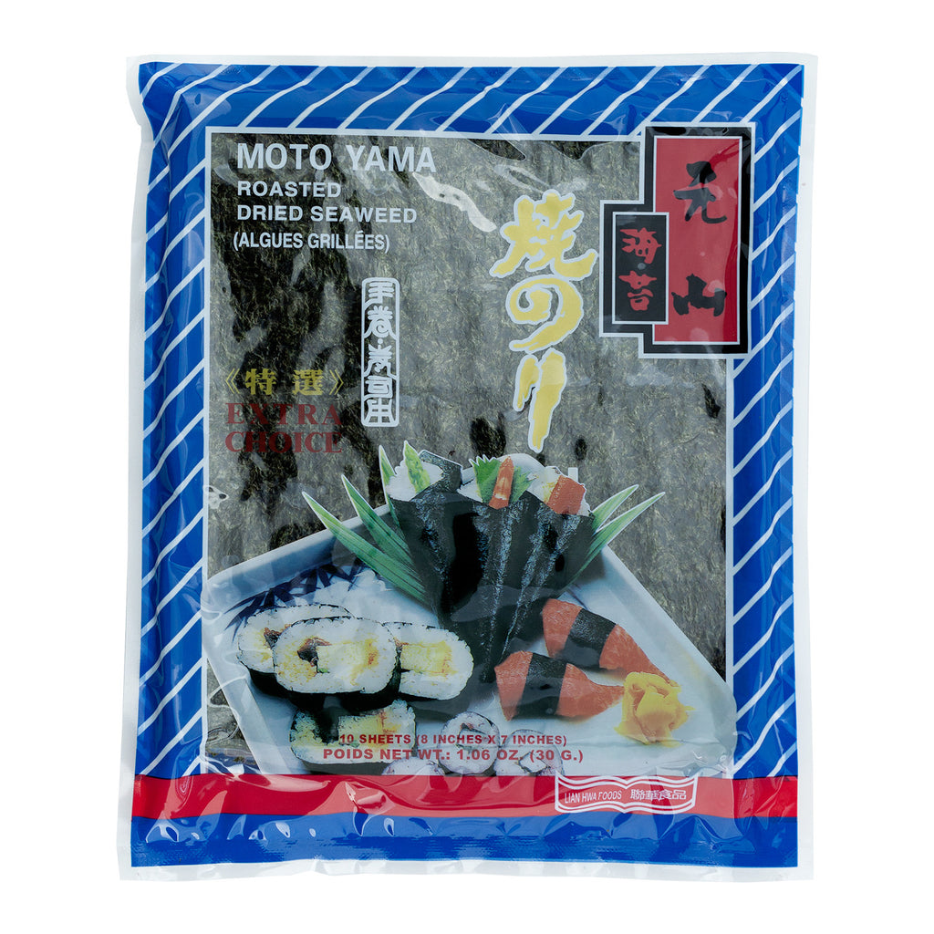 MOTO YAMA ROASTED DRIED SEAWEED (10) 元山10張入乾海苔(特選)