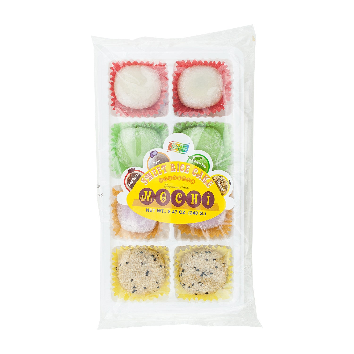 SOGO ASSORTED MOCHI (8 PIECES) 綜合日式麻糬 SOGO ASSORTED MOCHI (8 PIECES) 綜合日式麻糬