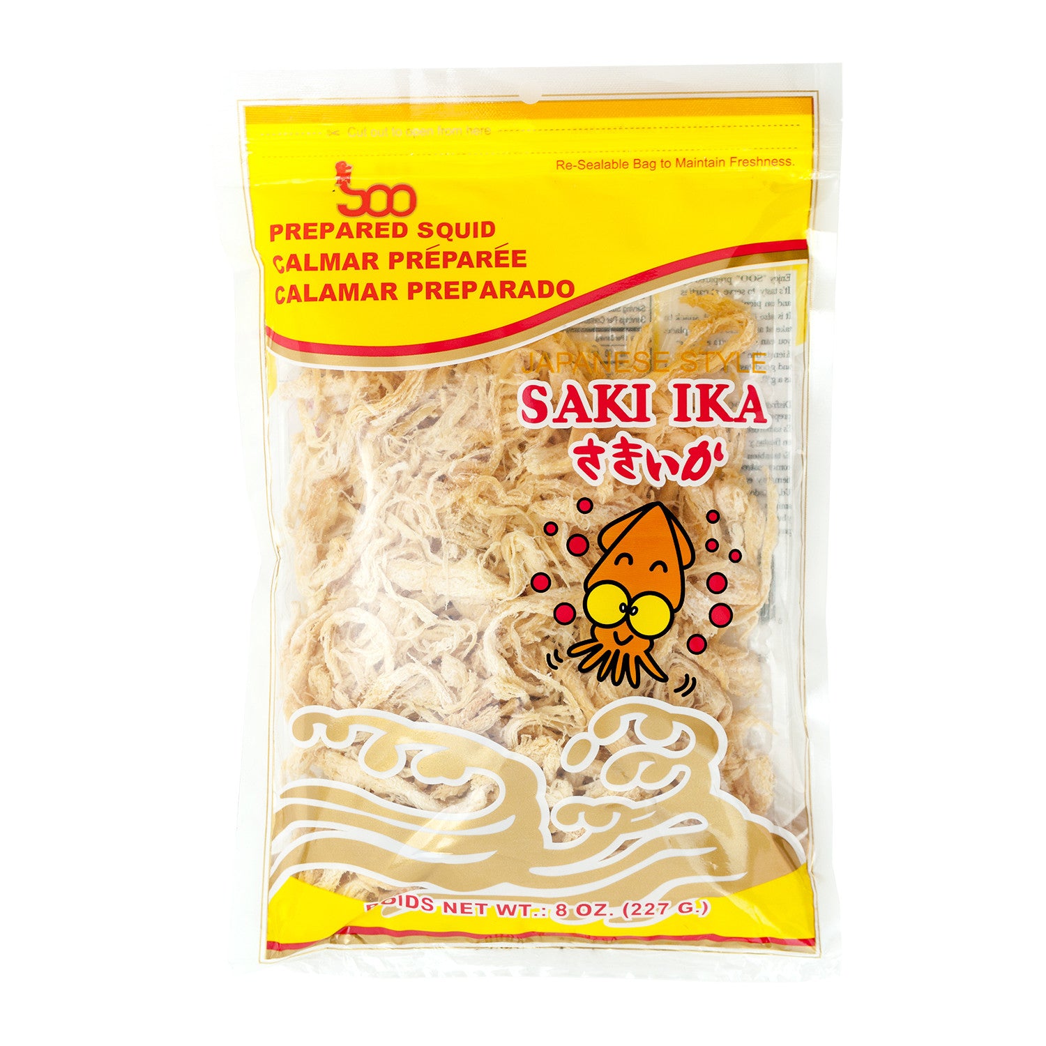 SOO PREPARED SQUID SHREDDED 8oz