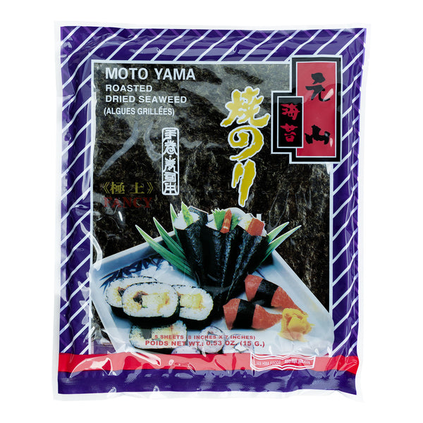 MOTO YAMA ROASTED DRIED SEAWEED (5) 元山5張入乾海苔(特選)