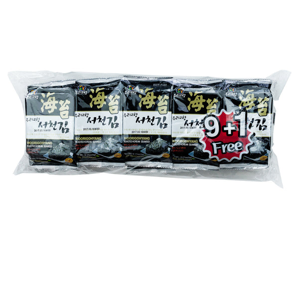 WOORIGOHYANG SEASONED LAVER (ORIGINAL) 海苔(原味)