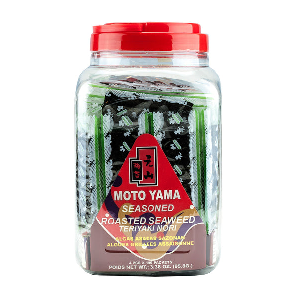 MOTO YAMA SEASONED SEAWEED 元山100束罐裝調味海苔