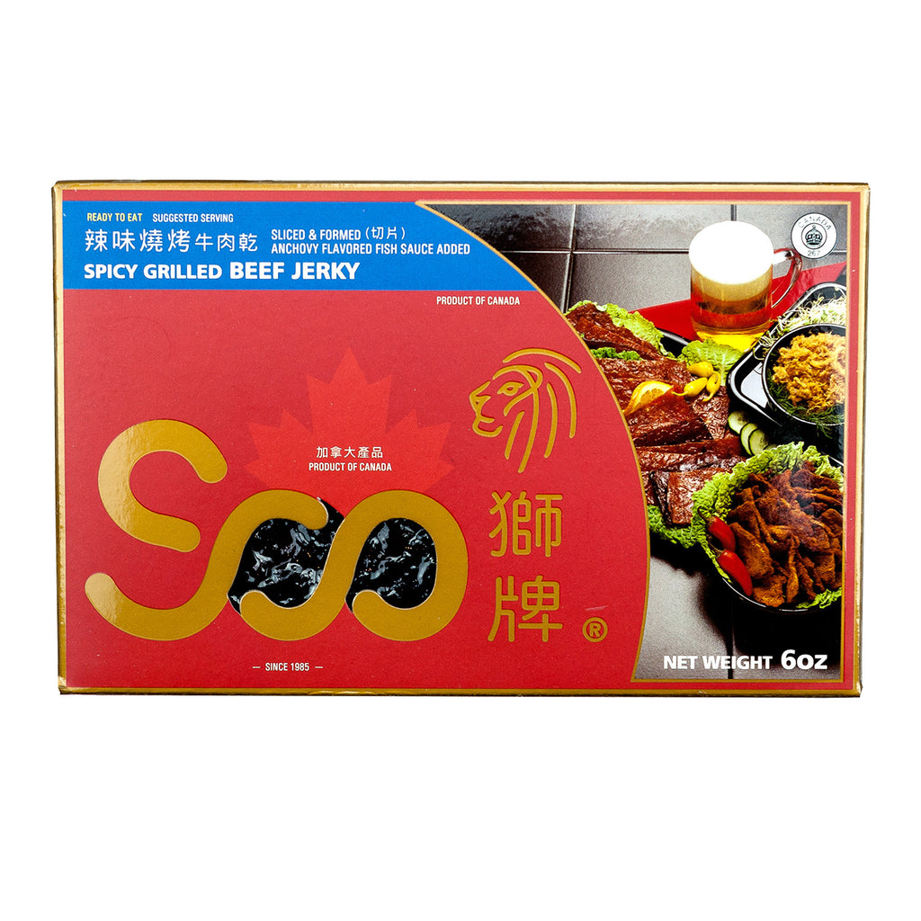SOO HOT SPICY GRILLED BEEF JERKY 切片辣味牛肉乾 (禮盒)